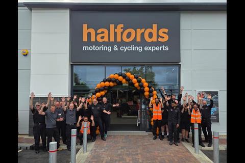 Halfords Reading store opening